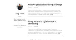 Desktop Screenshot of filipvisic.com